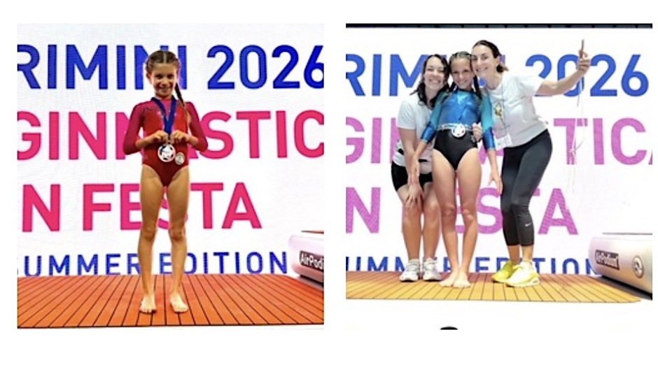 Due vicecampionesse per l'Artistica Aronese Academy